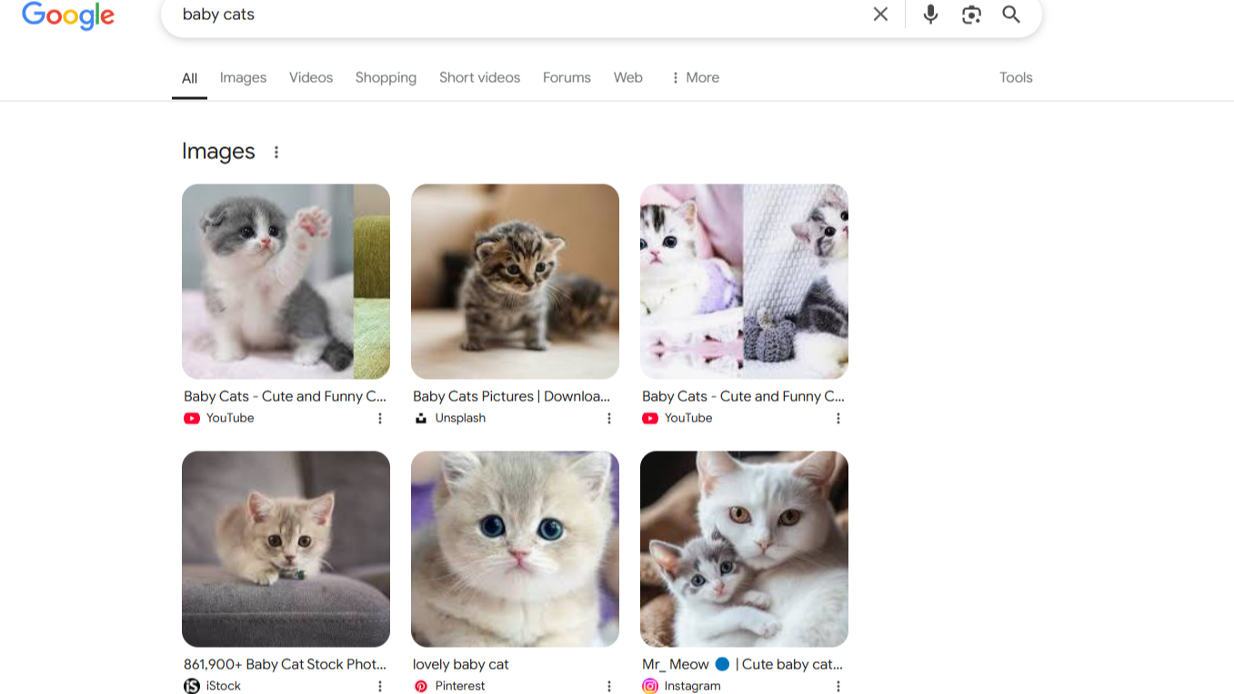 Image Pack SERP Feature